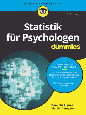 cover image of Statistik für Psychologen für Dummies